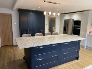 Belsay Dove Grey and Indigo
