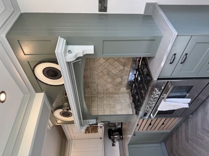 Crathorne Dove grey & Regiment Green