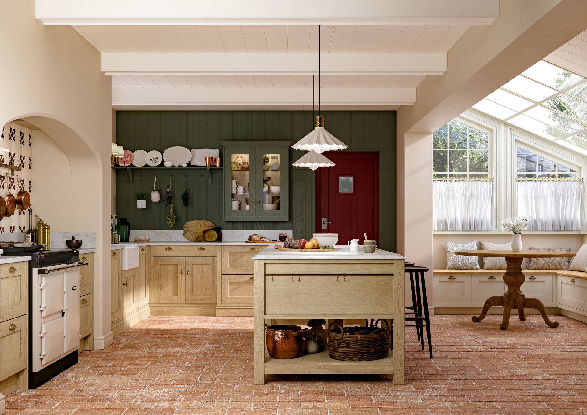 Mornington Shaker Oak Kitchens