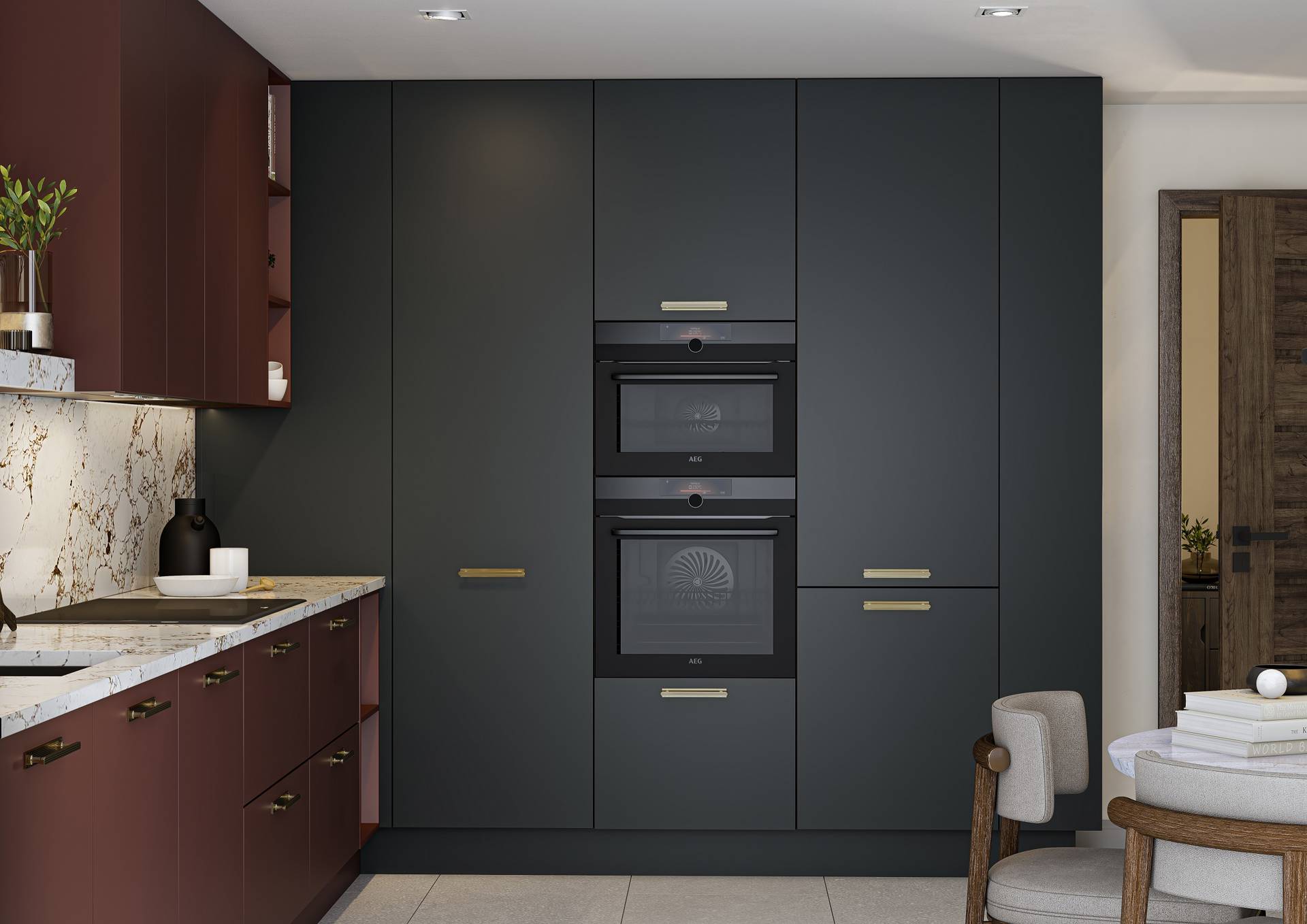 Onyx Nero and Bordeaux