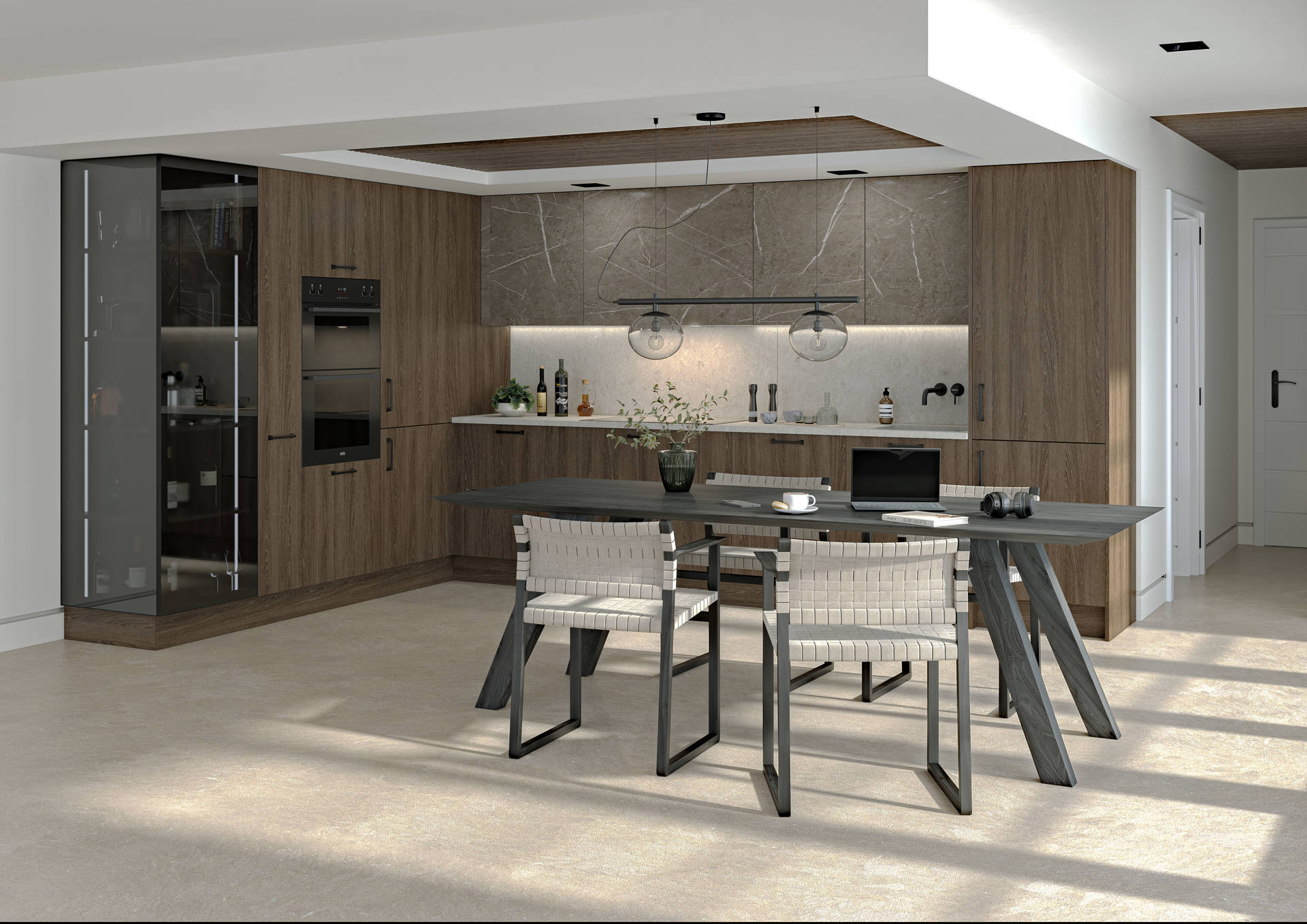 Brown Orleans Oak